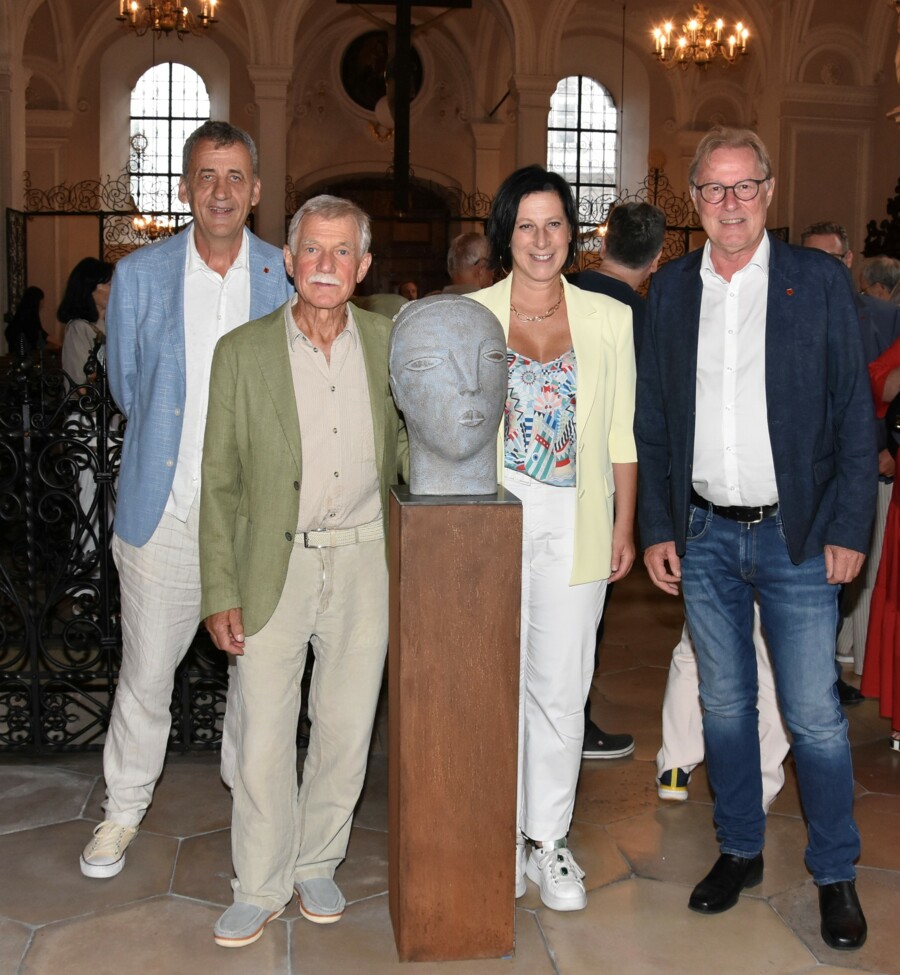 L’arte come ponte nell’Euregio -  L’Assessora Kerer all’inaugurazione di una mostra a Hall in Tirolo