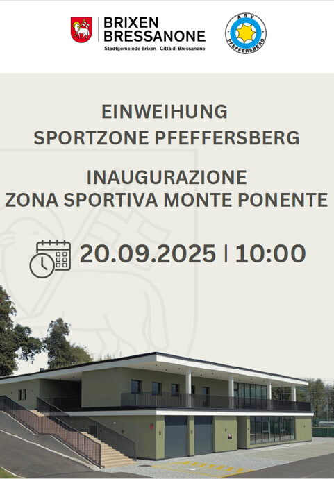 Inaugurazione della nuova zona sportiva di Monteponente – 20 settembre