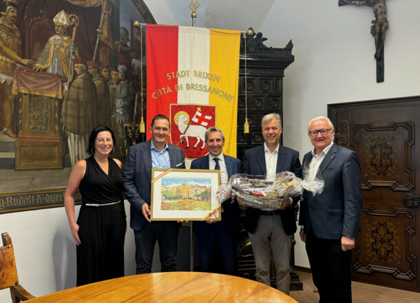 15 anni di amicizia tra Bressanone e Mantova: un incontro all’insegna della cultura