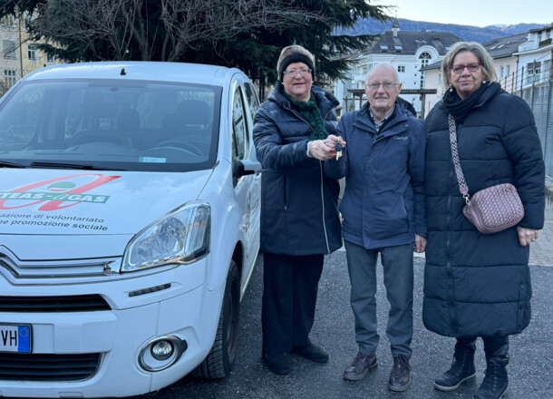 Il nuovo servizio di trasporto per anziani inizia oggi!